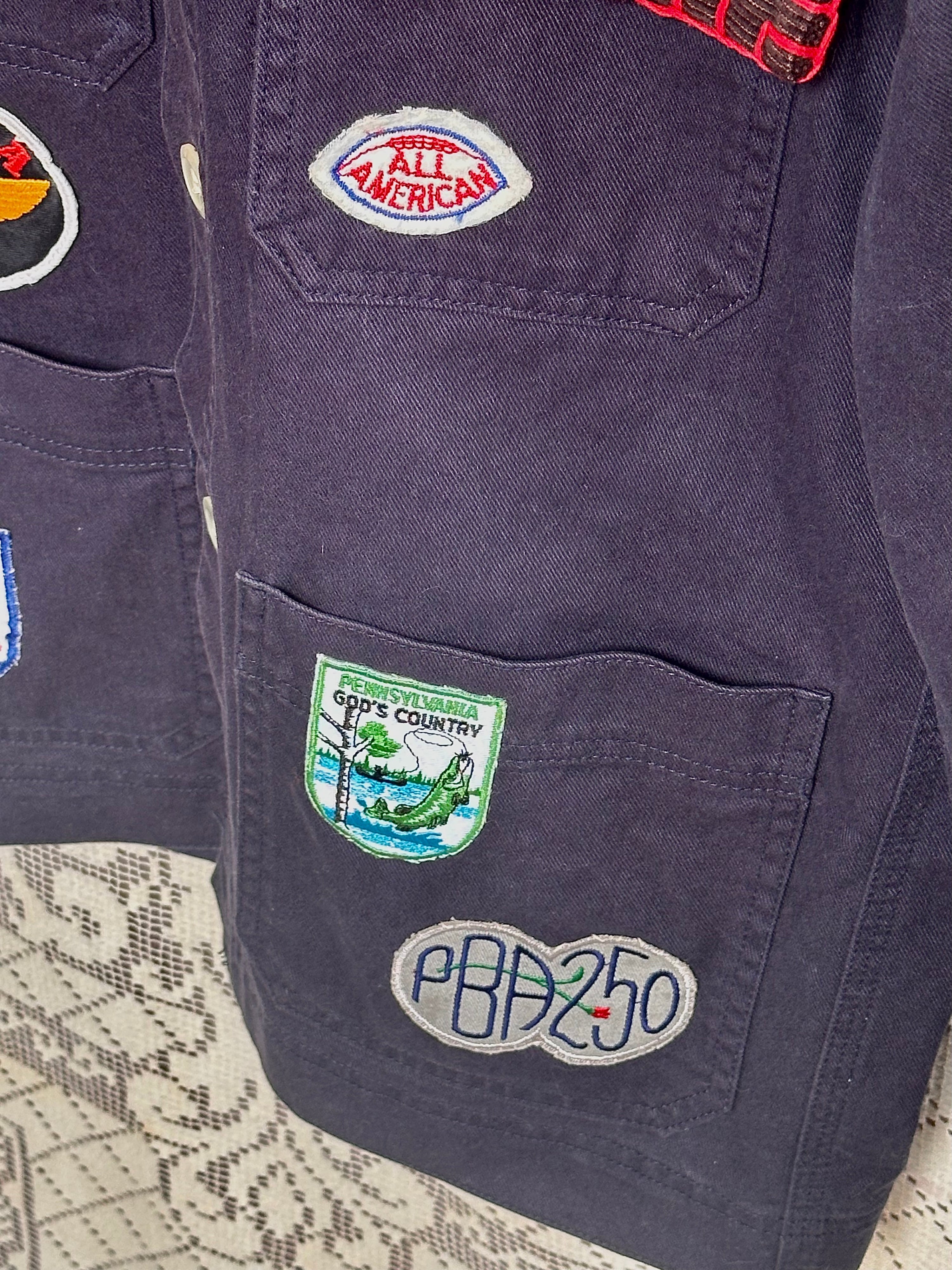 Warren Patch Stitched Coat