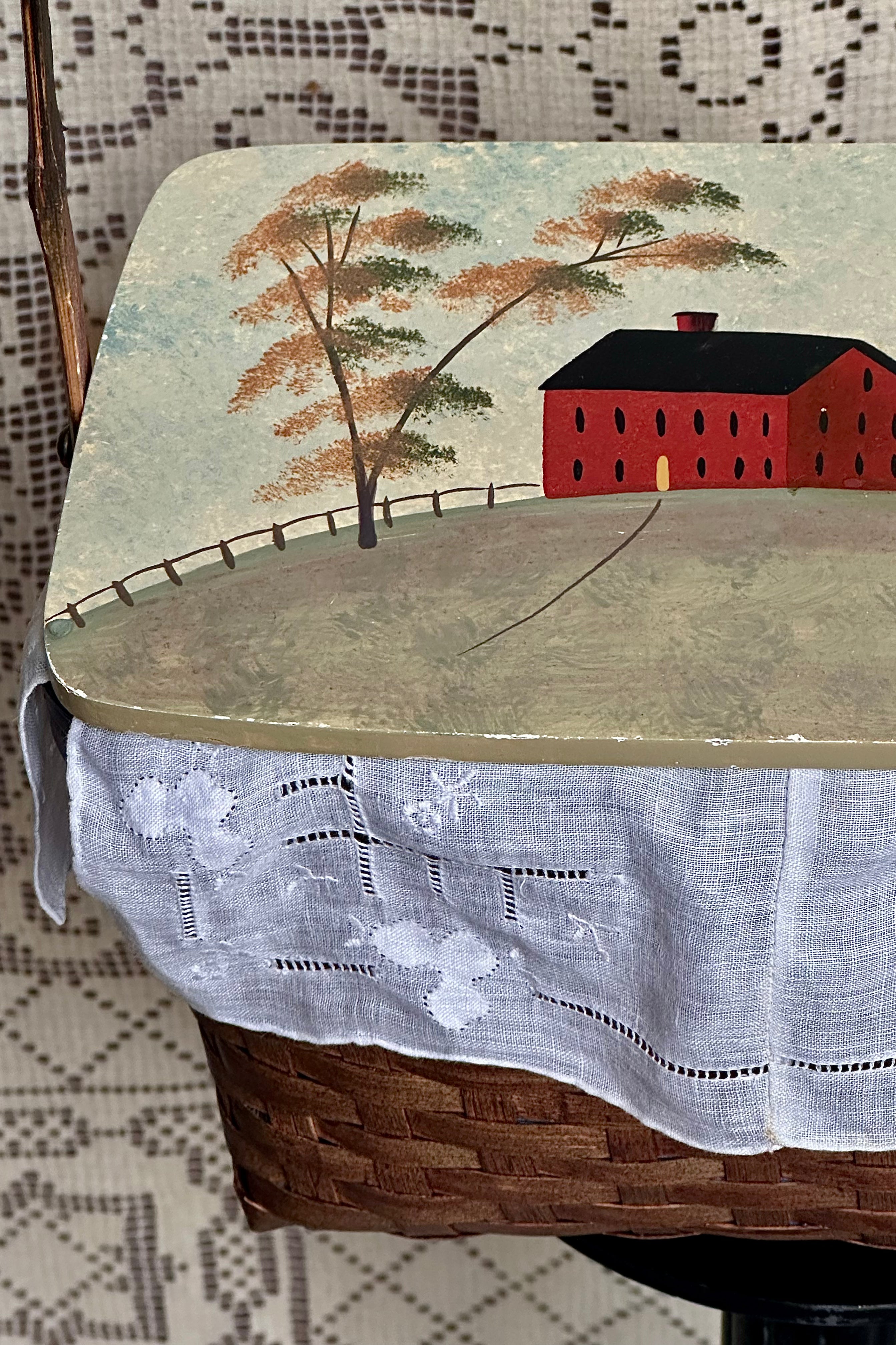 Americana Basket Bag