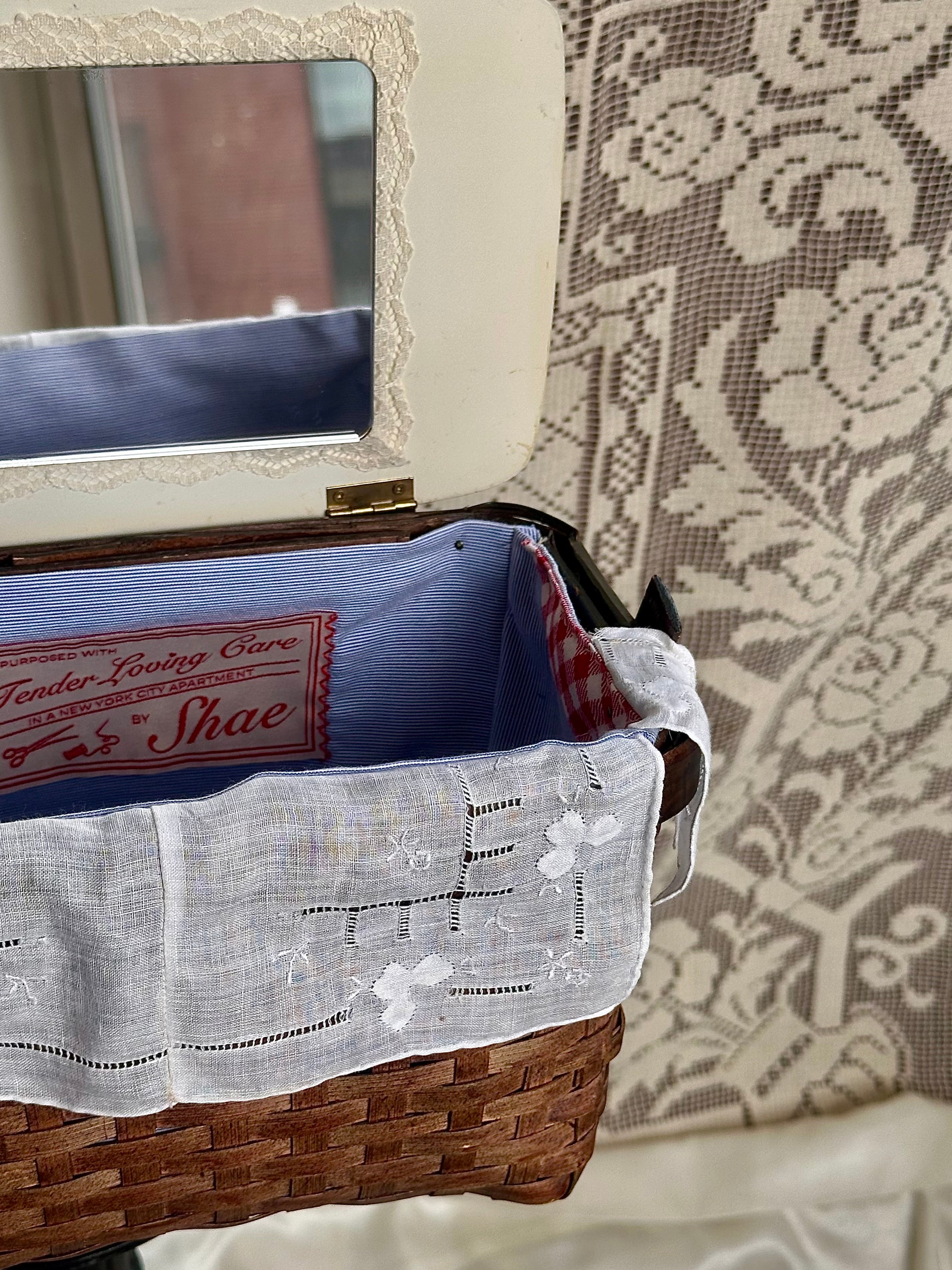 Americana Basket Bag