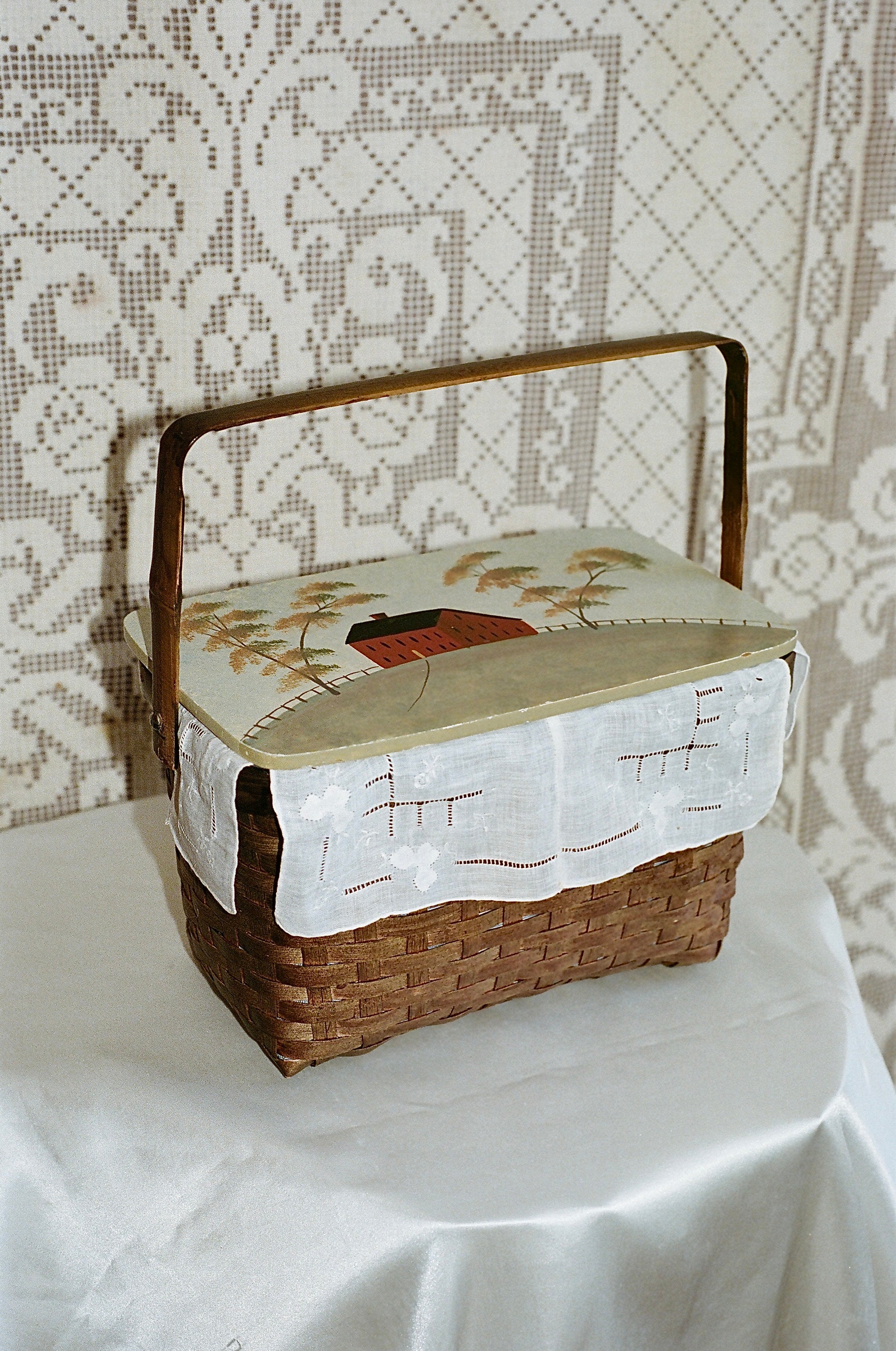 Americana Basket Bag