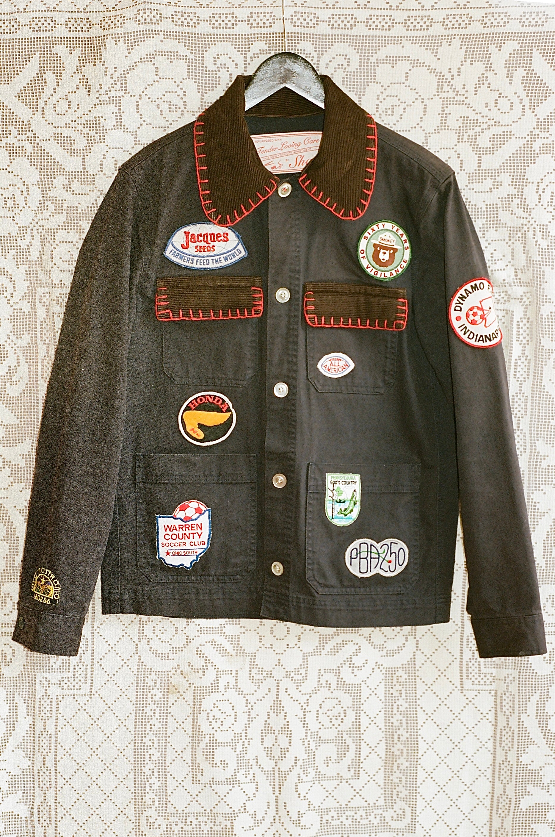 Warren Patch Stitched Coat