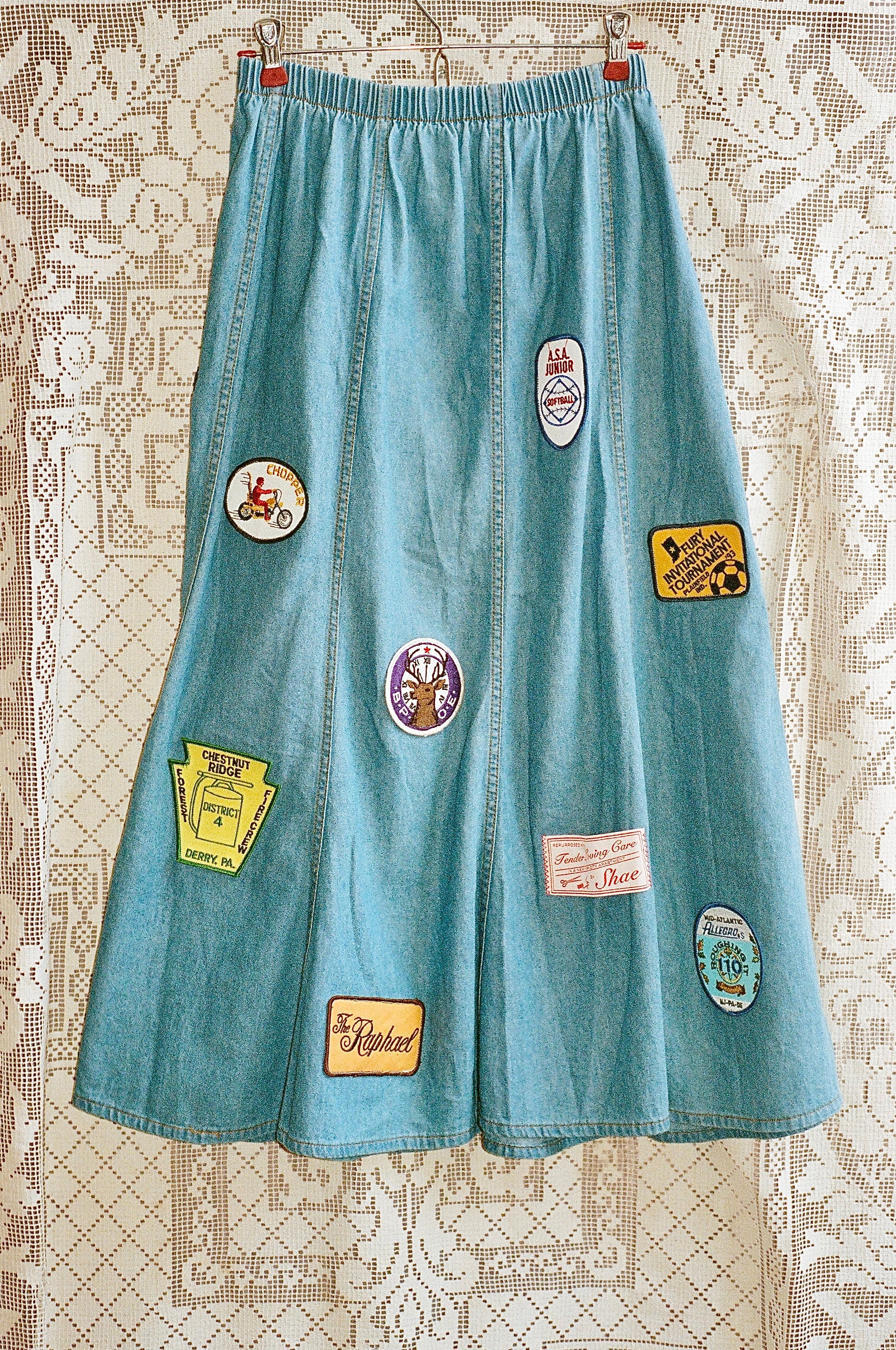 Raphael Patch Skirt