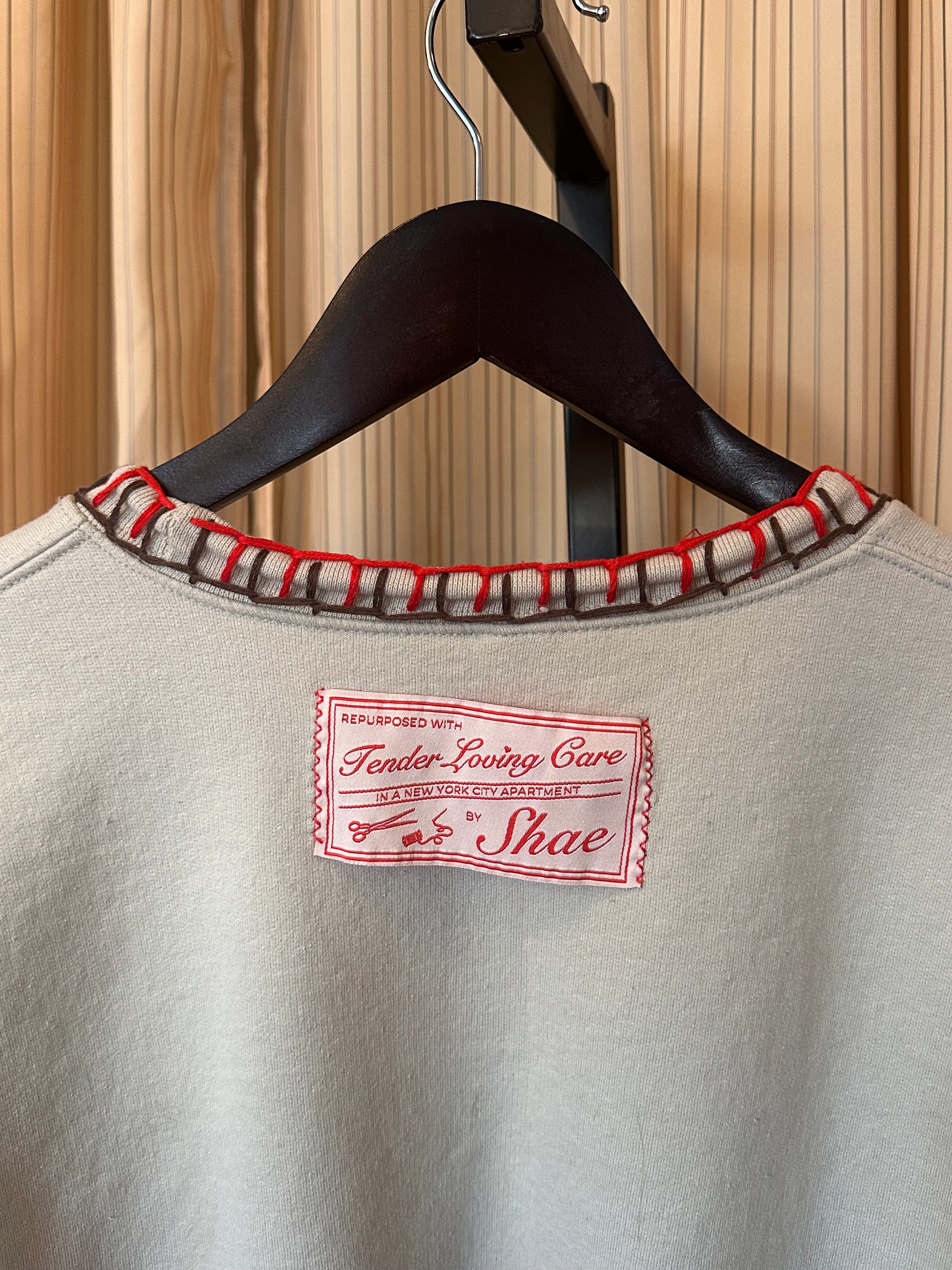 Bandana Blanket Stitch Sweatshirt