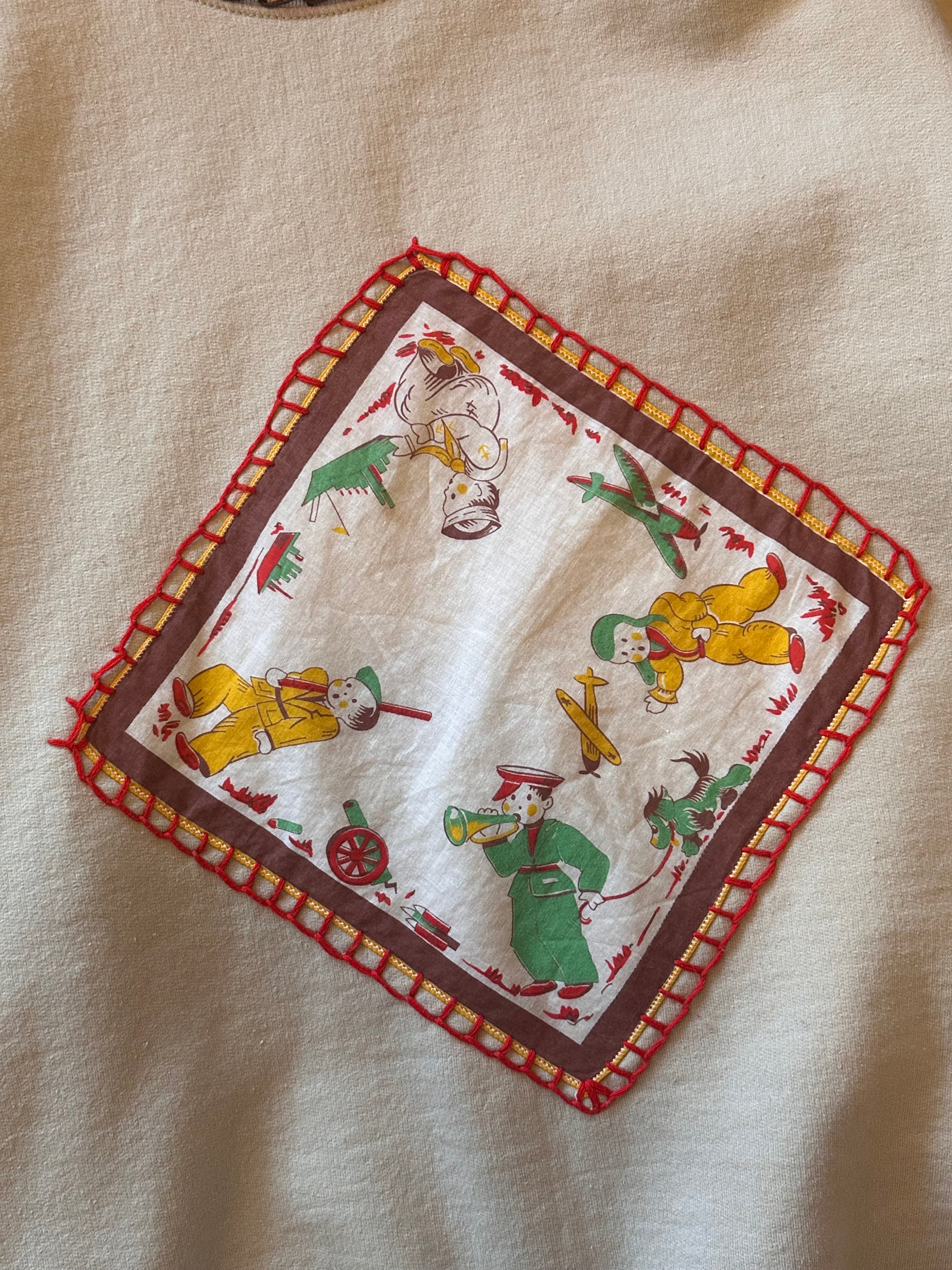 Bandana Blanket Stitch Sweatshirt