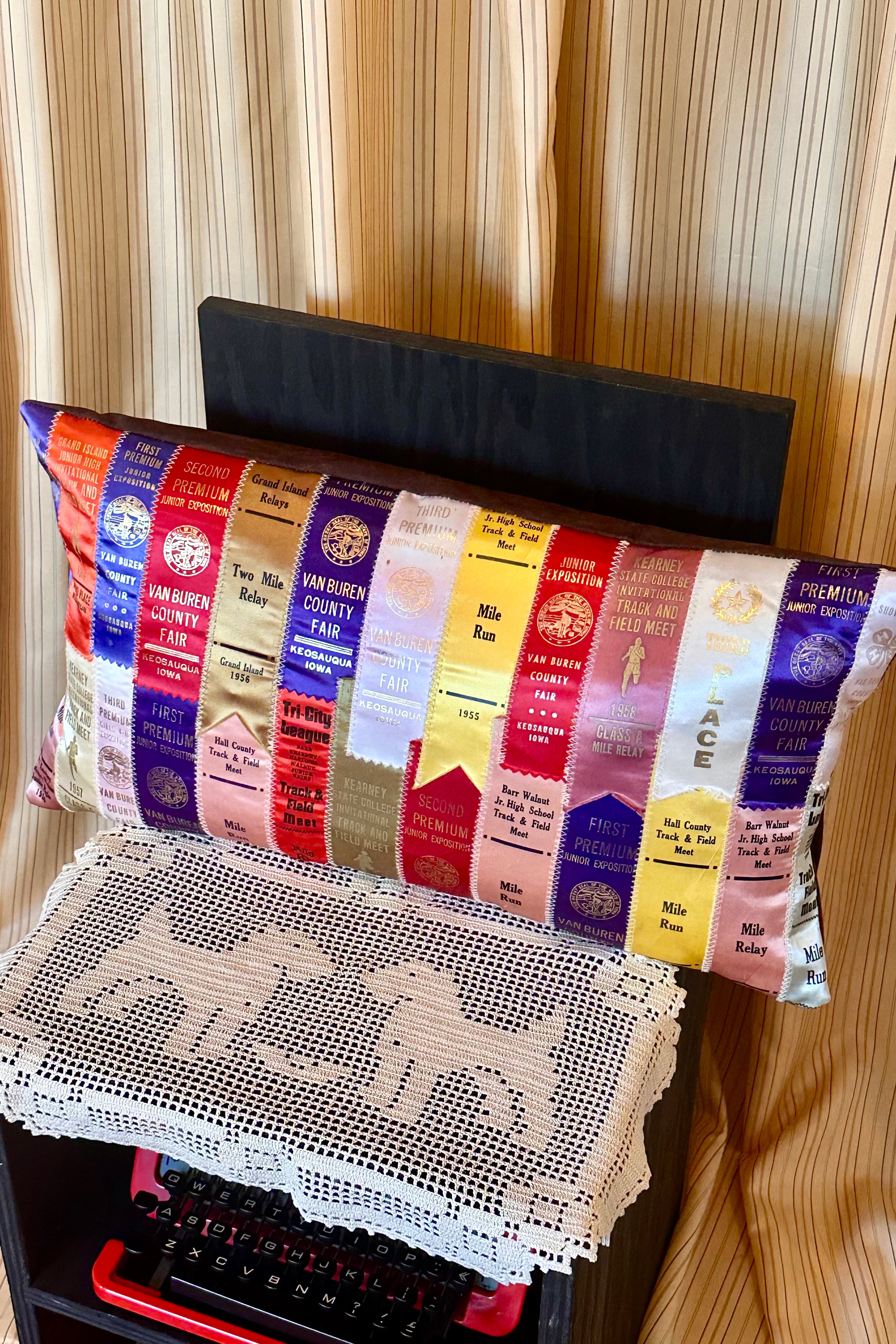 Kearney Invitational Ribbon Pillow