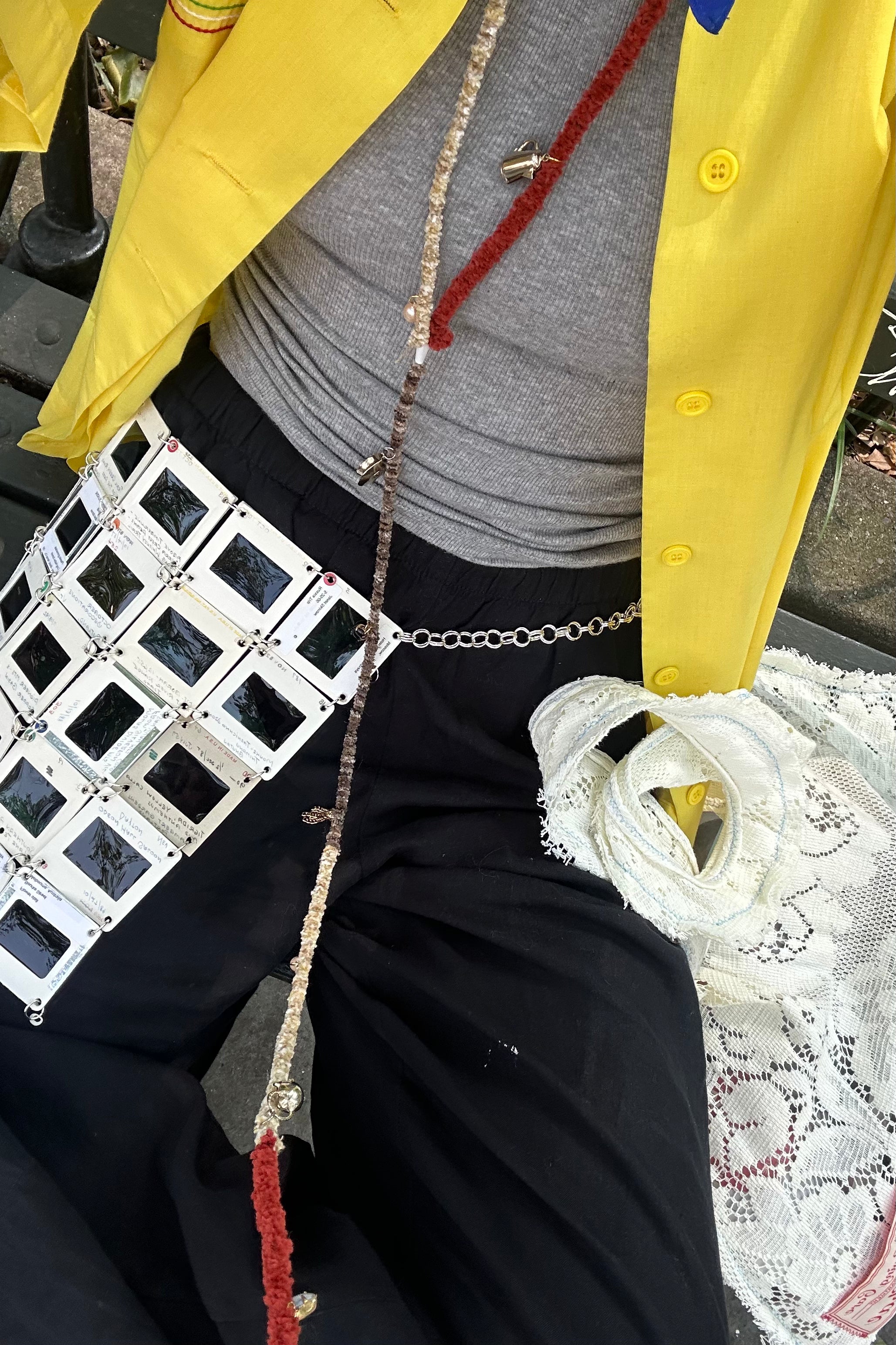 Film Slide Apron Belt