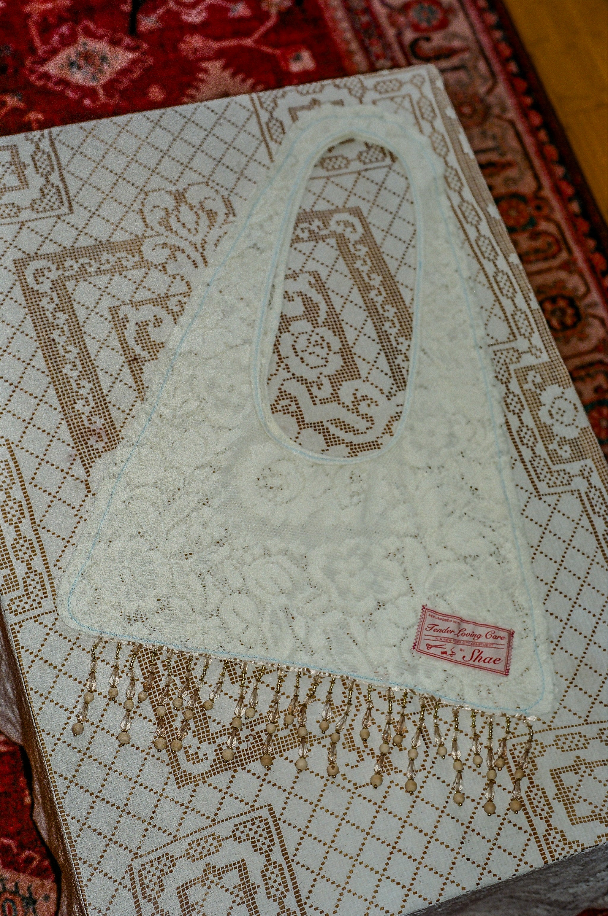 Vintage Lace Galavanting Bag #1