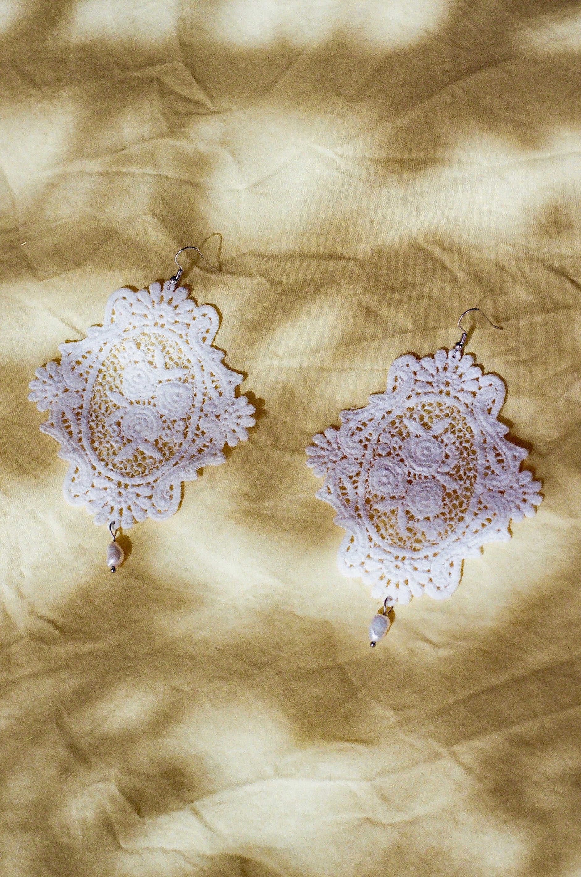 Lace Applique Earrings 7