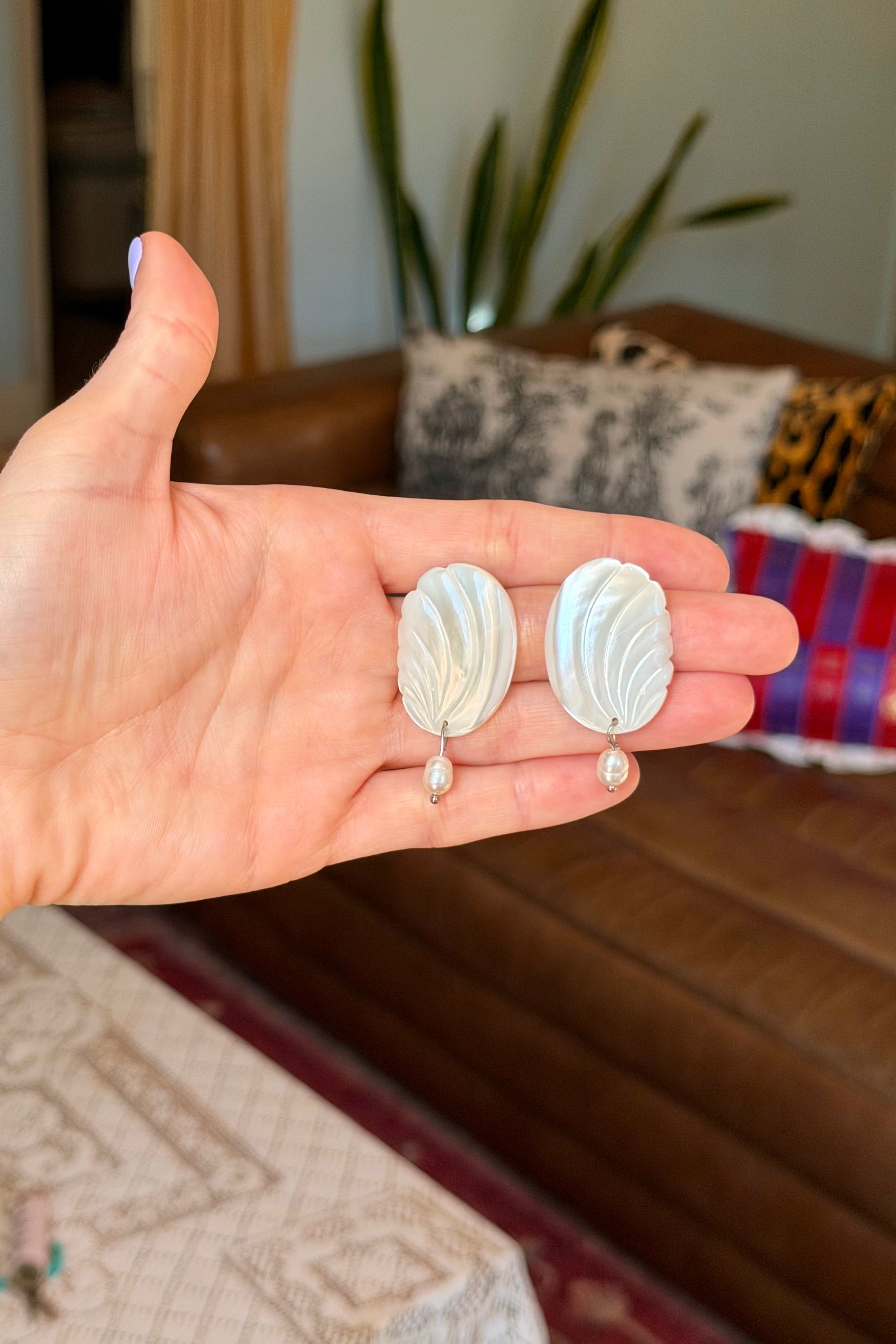 Mother of Pearl Earrings