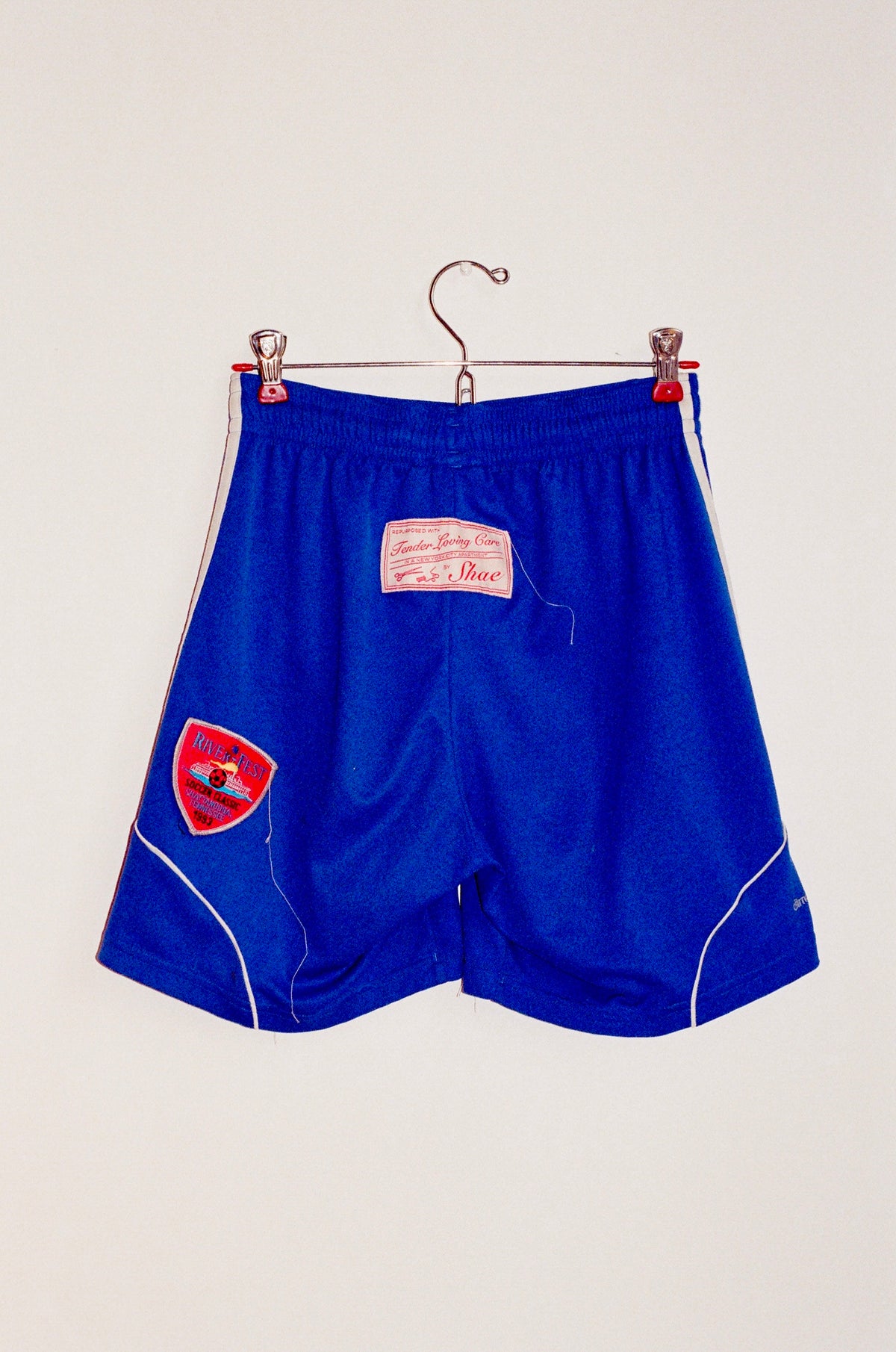 Soccer Patch Collage Short - Size X-Small