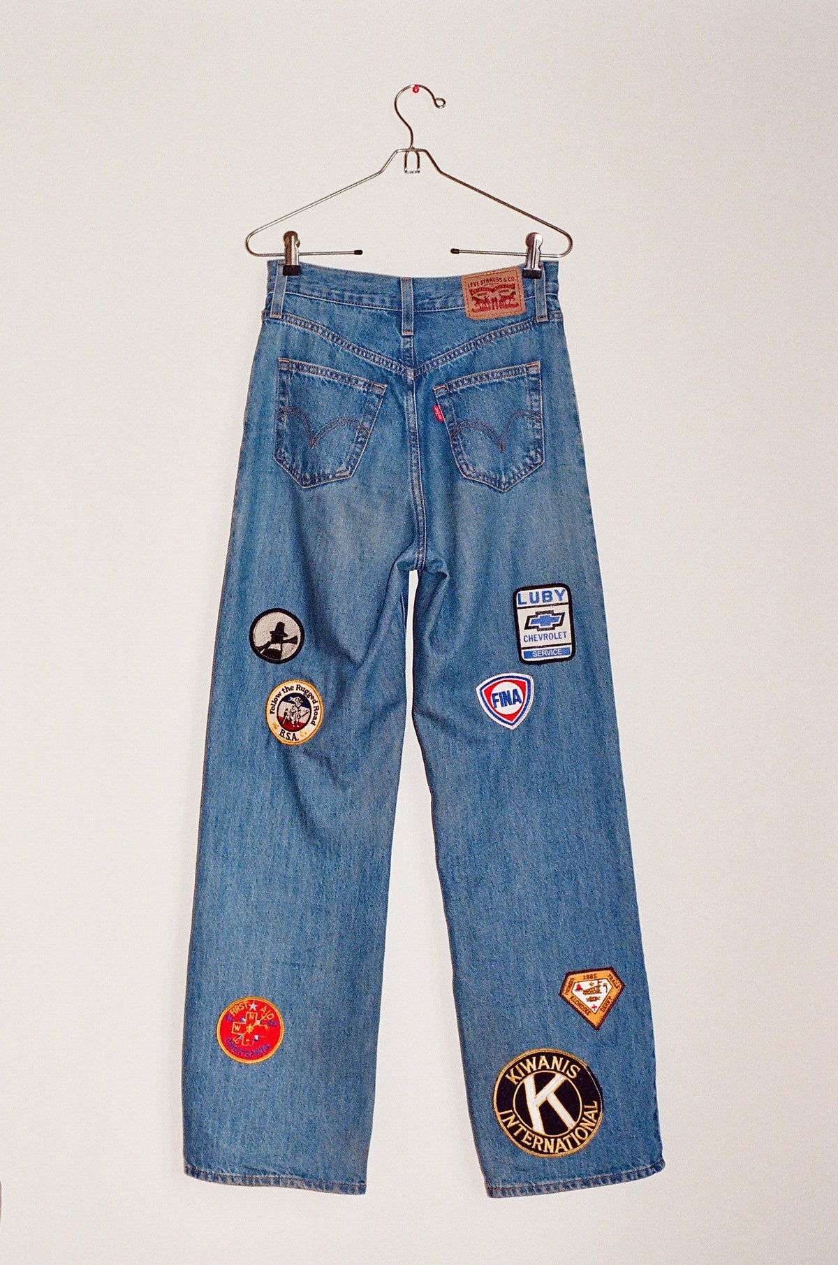 Poker Run Patch Collage Jeans - Size 25