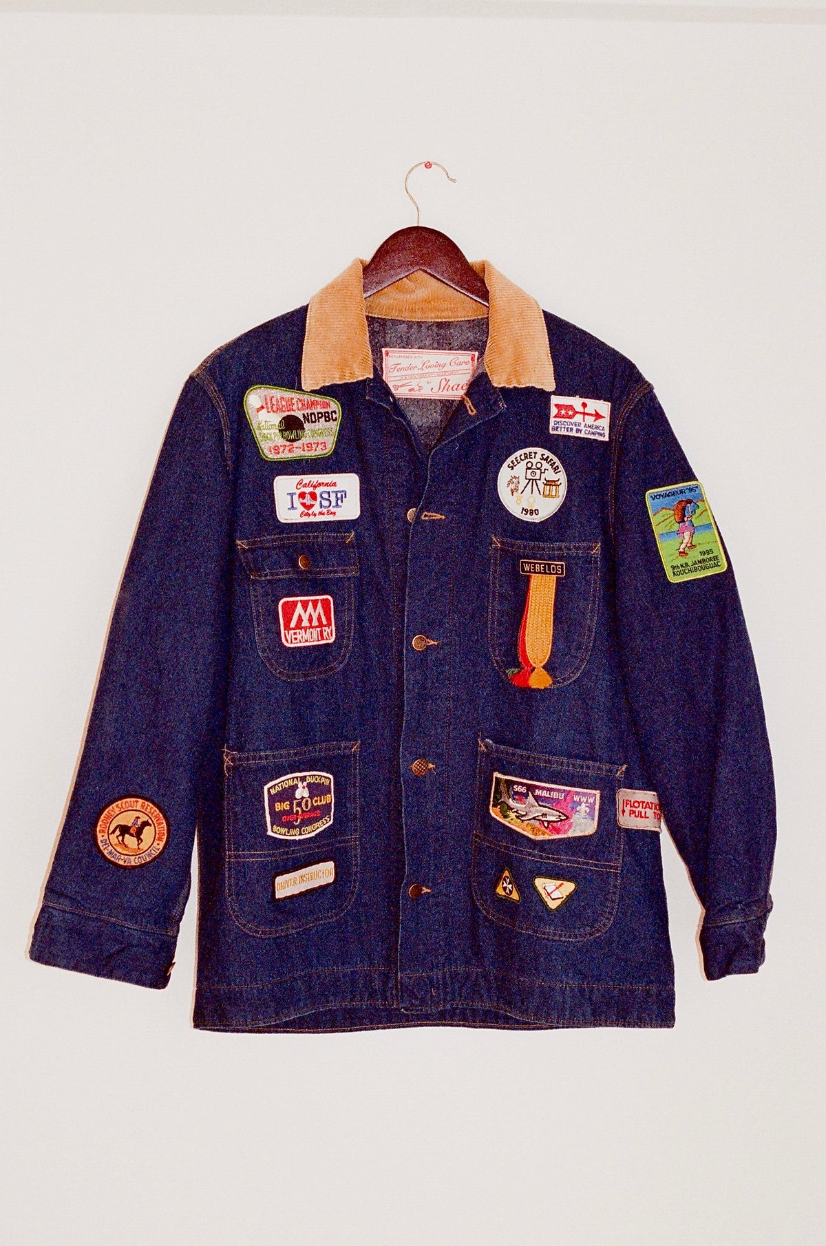 Genesee Vintage Patch Collage Jacket - Size Large