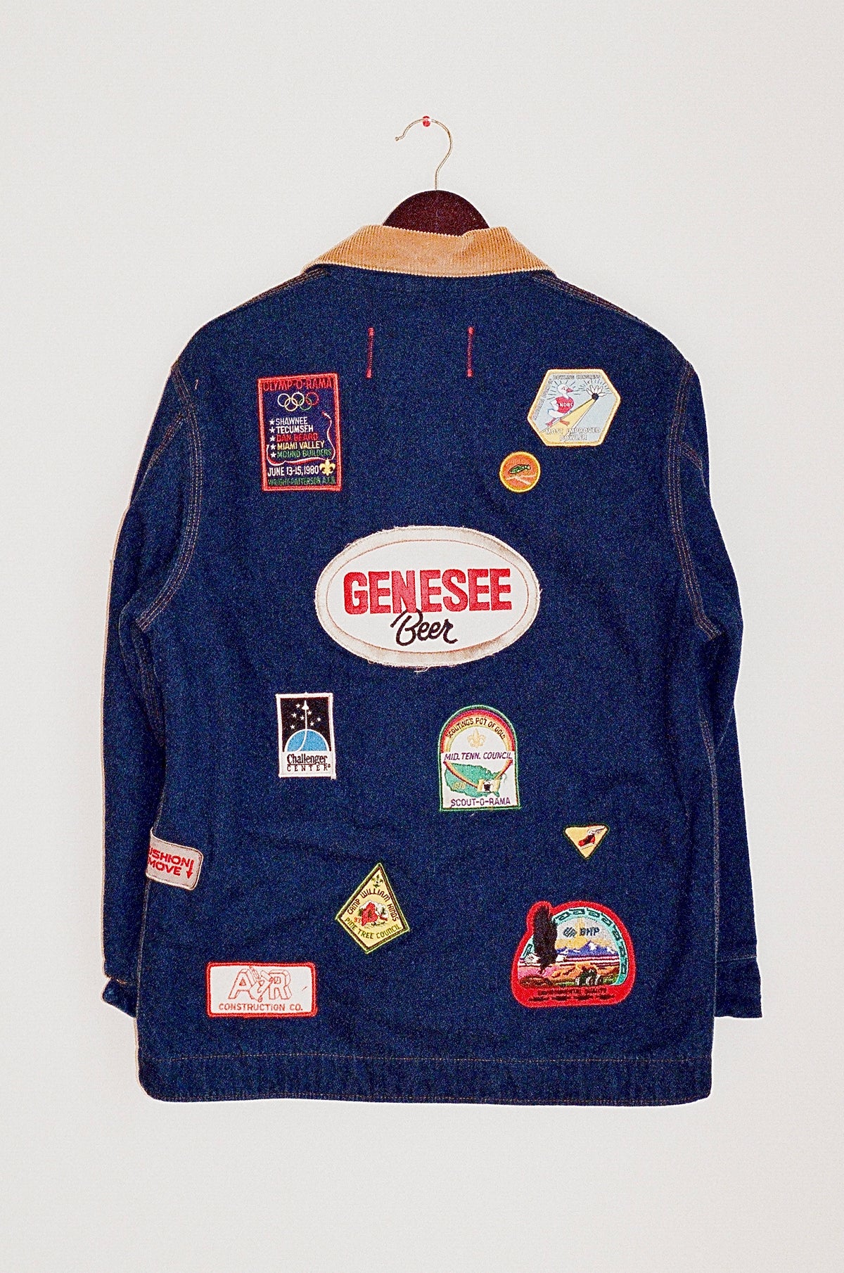 Genesee Vintage Patch Collage Jacket - Size Large