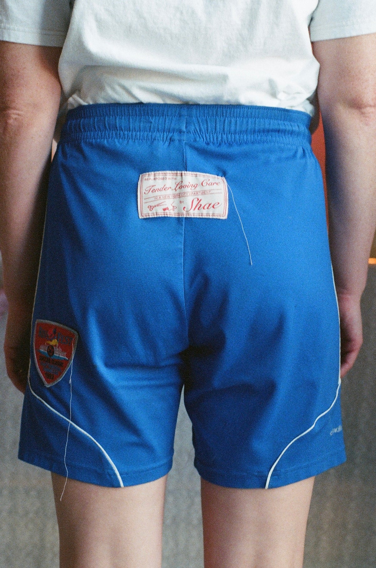 Soccer Patch Collage Short - Size X-Small